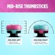 thumbnail image 5 of Thumbsticks KontrolFreek Edición Heist para PS4 y PS5, 5 of 7