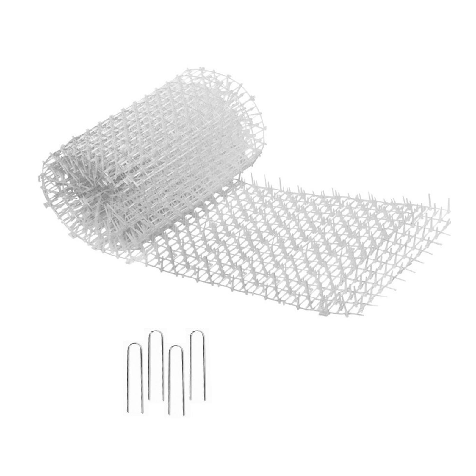 Ioensy - Las Alfombrillas Para Gatos De Jardín Mantienen A Los Gatos Alejados Del Tapón De Excavación Para El Patio Trasero 2M 4 Clavos