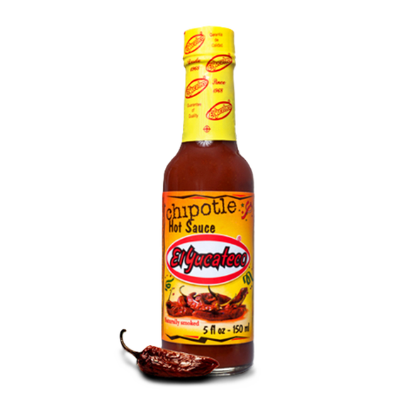 El Yucateco Salsa Picante de Chile Chipotle 150ml
