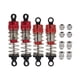thumbnail image 4 of Kit De Amortiguadores De Aceite Metálico De 66/72 Mm Para Vehículos RC 14210 14209 1:14, Color Rojo Resistente, 4 of 5