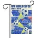 thumbnail image 1 of Copa Mundial de la FIFA -bandera de jardín temática. Regalo perfecto para fans, amigos y familiares, ideal para actividades al aire libre y decoración de fiestas. 32*47CM, 1 of 6