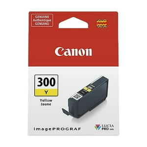 Tinta Canon Pfi-300 Lucia Pro, Amarilla, Compatible Con La Impresora Imageprograf Pro-300