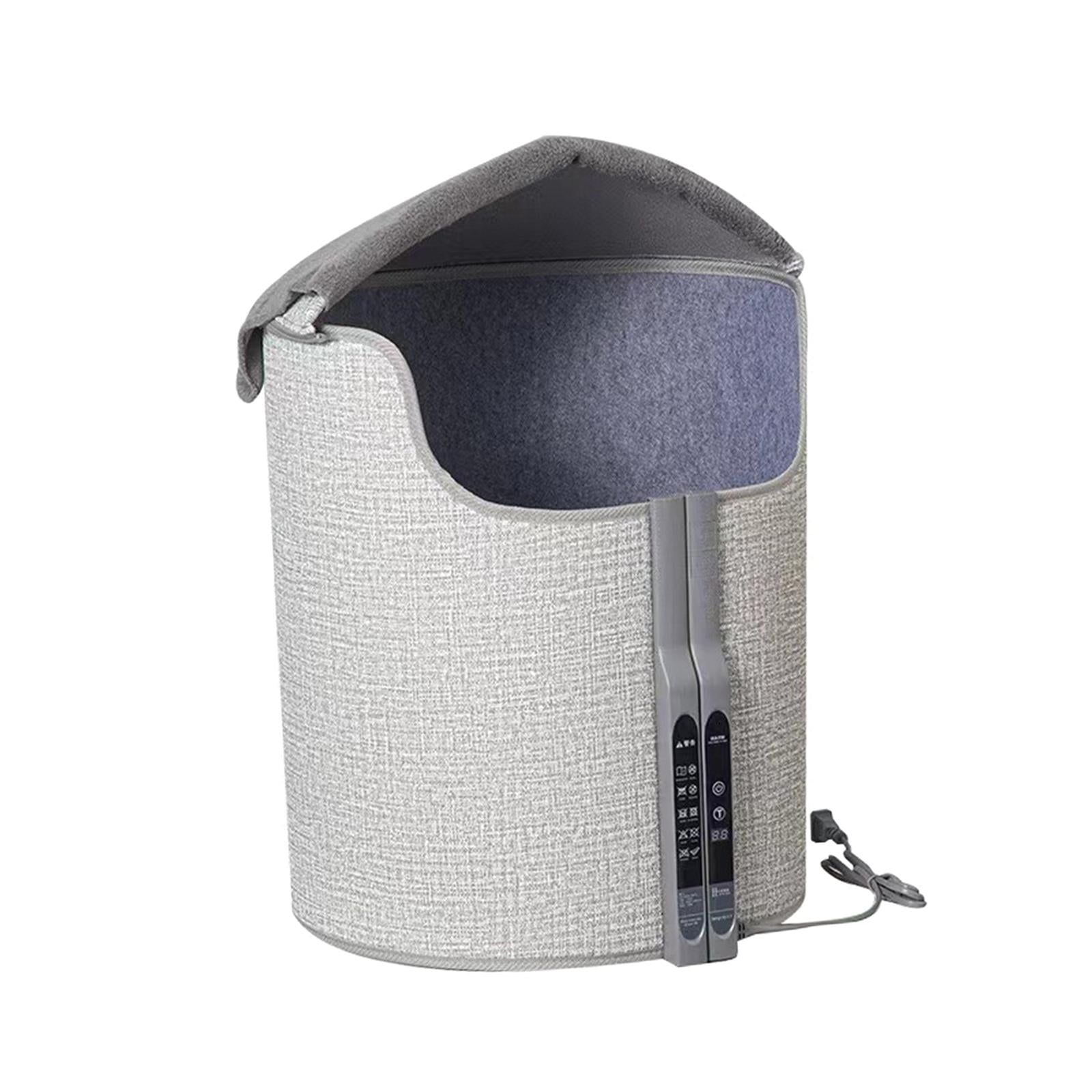 Magideal - Calentador De Pies De Escritorio, Calentador Eléctrico, Función De Apagado De 170 W, Solución Para Pies Fríos Para El Hogar Con Enchufe Estadounidense