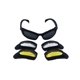 thumbnail image 3 of Goggles Global Vision Boss con kit de lentes, montura negra, 3 of 3