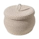 thumbnail image 4 of Cesta De Almacenamiento De Cuerda De Algodón, Cesta De Huevos Moderna A La Moda Para Artículos Diversos, Aperitivos De Regalo, 4 of 5