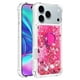 thumbnail image 3 of FOXDOCK Funda Glitter Líquida para iPhone 17 Pro con Anillo Brillante, TPU Antichoques y Esquinas Reforzadas, Soporte, 3 of 6