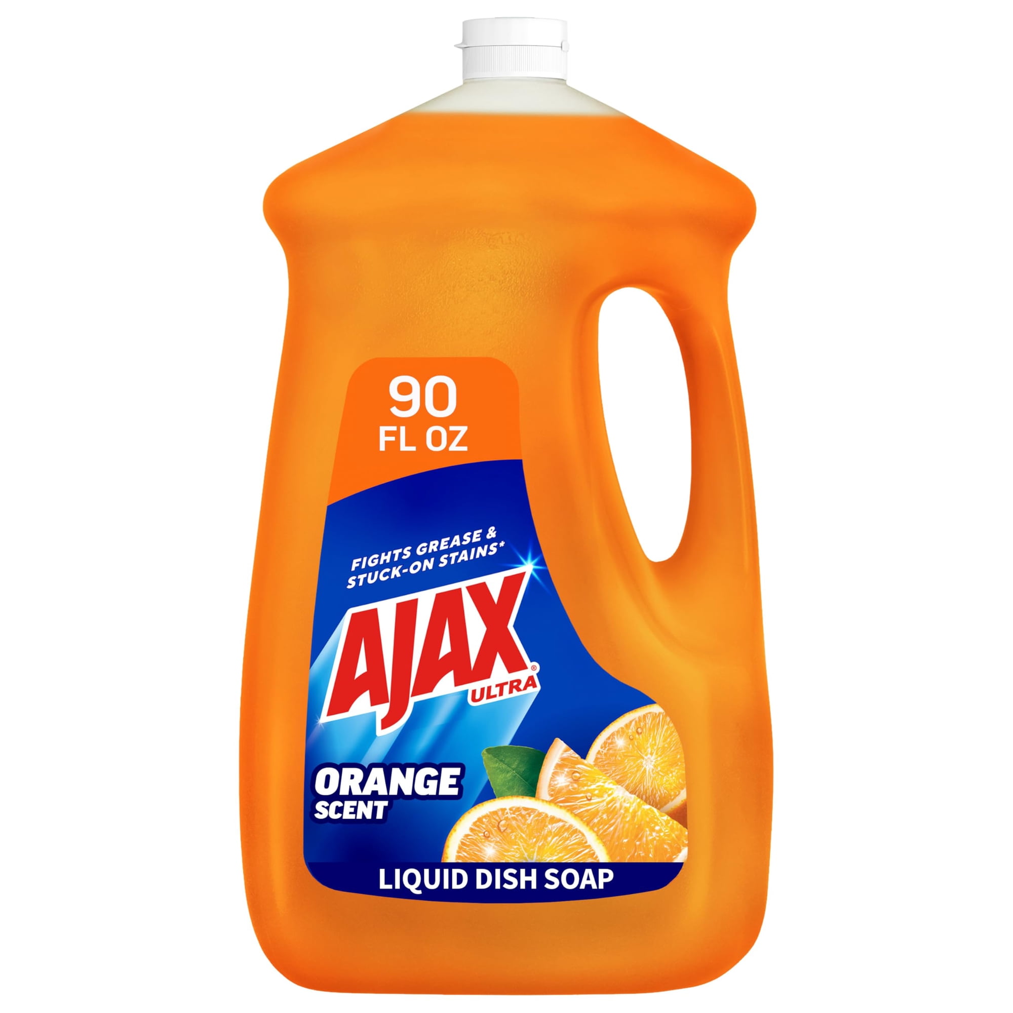 Jabón Para Platos Ajax Ultra Liquid Con Aroma A Naranja, Botella De 2,65 Litros