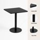 thumbnail image 5 of Mesa restaurant 70x70 Tubo Metal cubierta MDF, 5 of 7