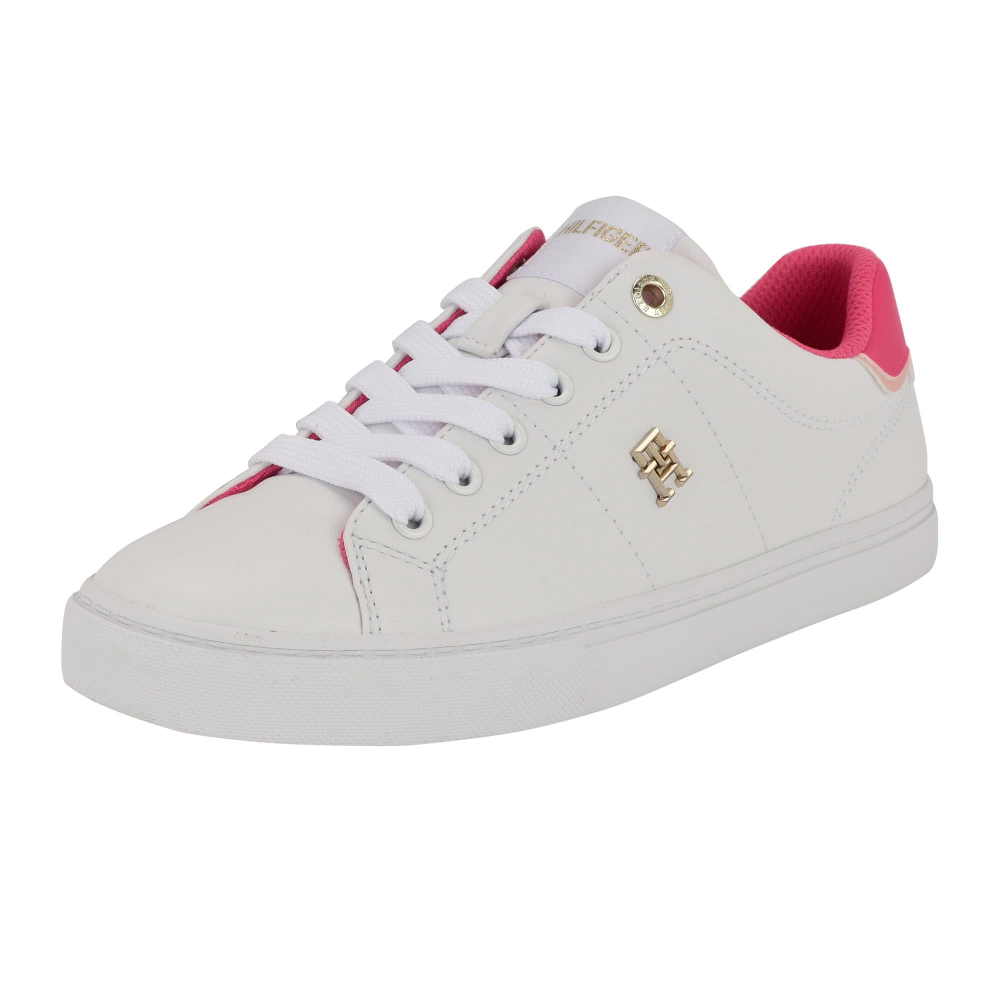 Zapatillas Tommy Hilfiger Lanzey Para Mujer, Color Rosa, Talla 8.5 Media