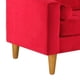 thumbnail image 3 of Sofa Retro 3C Felpa 04 Rojo, 3 of 6