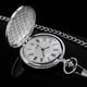 thumbnail image 2 of Reloj de bolsillo Alwesam de cuarzo liso con cadena de 37 cm para regalo, 2 of 7