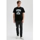 thumbnail image 4 of Polera Hombre Print College Negro, 4 of 4