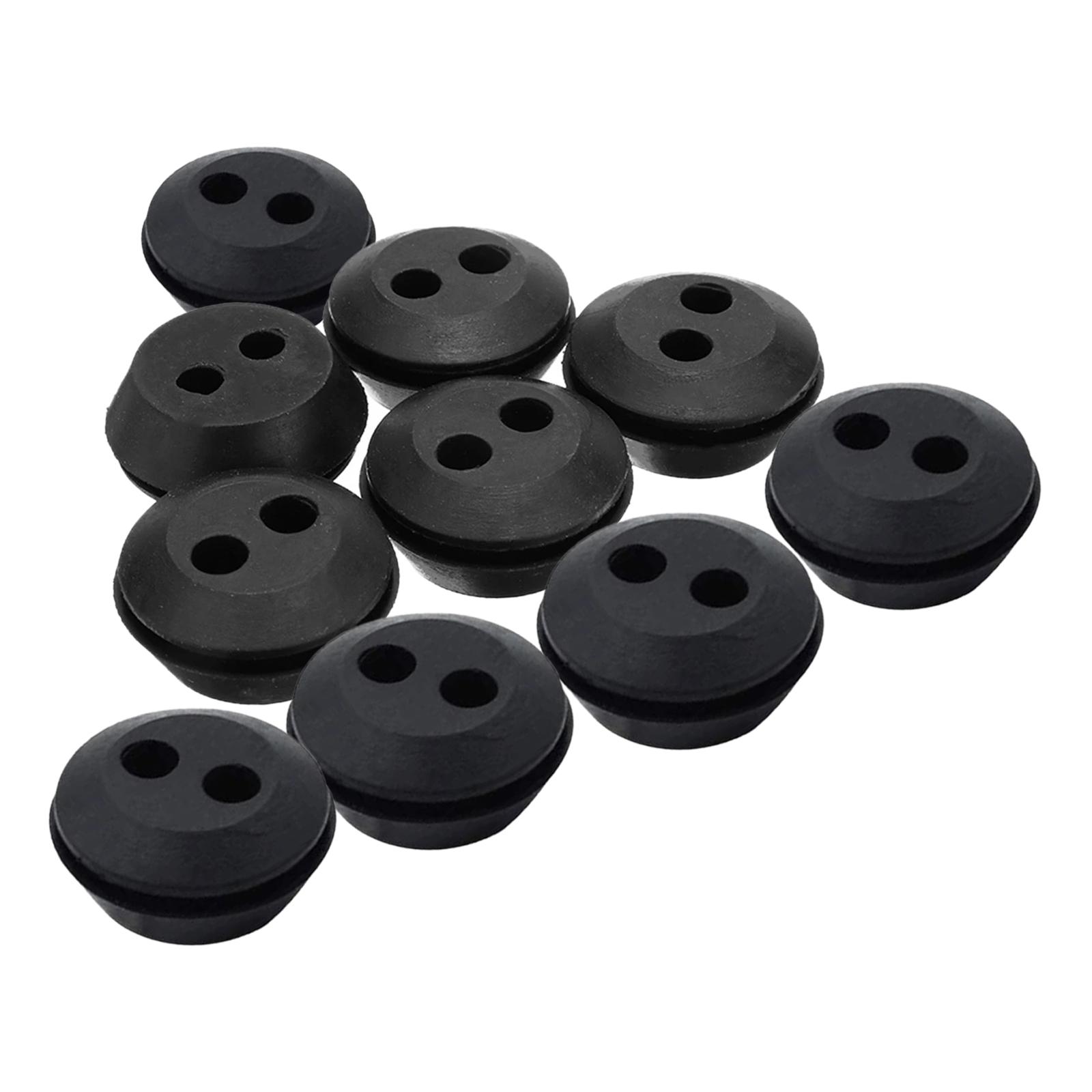 Ioensy - Arandela De Goma De La Manguera Del Tubo De Combustible Y Aceite Del Ojal Del Tanque De Combustible Para La Parte De La Hierba Del Cortador