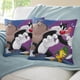 thumbnail image 3 of Silvestre y Piolín Fundas de almohada de terciopelo con tema, regalos de funda de almohada, decoración para el hogar, cojín de lanzar, regalo de cumpleaños para fans y parejas. 45cm x 45cm., 3 of 6