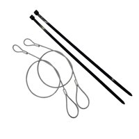 Ioensy - Cable De Liberación De Capó De Emergencia De 2 Piezas Reemplaza Para C4 1984-1996 Durable