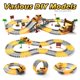 thumbnail image 4 of Pistas de carreras Construction Race Tracks Coroiesty 264 unidades con coches para niños, 4 of 8