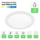 thumbnail image 2 of Panel Led Foco Plafón Backlight Empotrado Redondo 18w 6500k Blanco, 2 of 9
