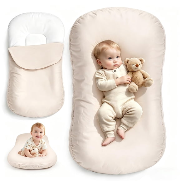 Cuna portátil para bebé FibeGlis 94 cm x 49 cm para recién nacido