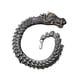 thumbnail image 3 of Retro Dragon Scale Pulsera Hip Hop Jewelry Chunky Fashion Bikers 22cm, 3 of 5