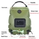 thumbnail image 3 of Bolsa De Ducha Portátil Solar Bolsa De Ducha De Campamento De Calefacción Solar De 5 Gal 20l Con Manguera Extraíble Y Cabeza De Ducha Conmutable De Encendido Y Apagado Ducha De Campament, 3 of 3