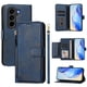 thumbnail image 1 of FOXDOCK Funda Tipo Cartera para Ulefone Note 21 Cuero PU con Cremallera y Correa de Muñeca, Ranuras para Tarjetas, Soporte Plegable, Cierre Magnético, 1 of 5