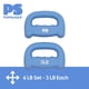 thumbnail image 1 of Pesas de Mano POPSUGAR 3lb Set Neopreno Azul Par, 1 of 2