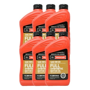 Aceite Ford Motorcraft 5W20 Full Sintetico (6 Unidades)