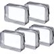 thumbnail image 1 of Set de 5 Neceseres Transparentes con Cierre de PVC Pangda, 1 of 7