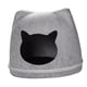 thumbnail image 5 of Cama Con Cojín Para Gato, Cama Cueva Portátil Extraíble, Camas Para Gatos Para Gatos De Interior, Gris Claro, 5 of 5