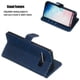 thumbnail image 3 of Funda con Cremallera para Samsung Galaxy S10 Plus, Carcasa Cartera de Cuero PU con Soporte y Tarjetero, 3 of 6