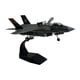 thumbnail image 4 of Adorno De Modelo De Avión De Combate F35B A Escala 1/72, Modelo De Avión Fundido A Presión Para Estante De Cafetería De Mesa, 4 of 5