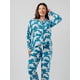 thumbnail image 2 of Pijama Garden Dream - Algodón Peruano - Talla M - Color Azul Bondi, 2 of 2