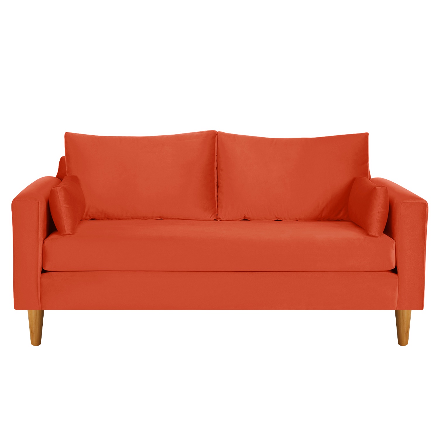 Bodevir - Sofa Sky 3C Felpa 04 Naranja