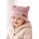 thumbnail image 2 of Gorro De Lana Invierno Para Niños Con Orejas Gatico Rosa, 2 of 3