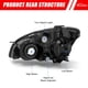 thumbnail image 3 of Faros ADCARLIGHTS Nissan Altima 02-04 Cromo (par), 3 of 9