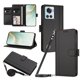 thumbnail image 1 of Funda Billetera Delgada para OnePlus 10R, Cuero Sintético, Negro, 1 of 6