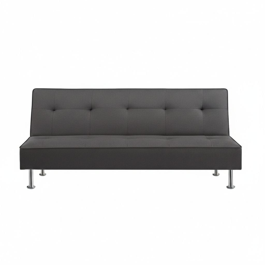 Nevi Express - Futon Sofa Cama Multifuncional Color Gris