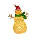 thumbnail image 2 of Decoración Navide?a Iluminada De Mu?eco De Nieve Para Interiores, Fiestas, Comedores, Estatua De Mu?eco De Nieve, Bufanda Verde, 2 of 5
