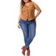 thumbnail image 2 of Agnes Orinda Trajes de Halloween para Mujeres Chalecos de Talla Grande Cuello en V Totalmente Forrado Botones Vestido de Trabajo Elegante Chaleco de Esmoquin Chaleco 2X Marrón, 2 of 6