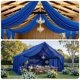 thumbnail image 3 of Cortinas de techo Party Village 152 cm x 9 m Azul real, 3 of 9