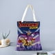 thumbnail image 2 of Darkwing Duck Bolso de tela con estampado de lienzo para mujer, bolsa de compras reutilizable y estética, con cremallera interior, regalo para mujer, 35 × 40 cm., 2 of 6