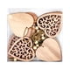 thumbnail image 3 of 10 piezas de adornos colgantes de madera para Navidad, accesorio de decoración navideña, ligero con cuerdas para decoración de granja, resistente En forma de corazón, 3 of 5