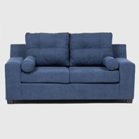 Intermuebles - Sofá 3 Cuerpos Santi Tela Azul