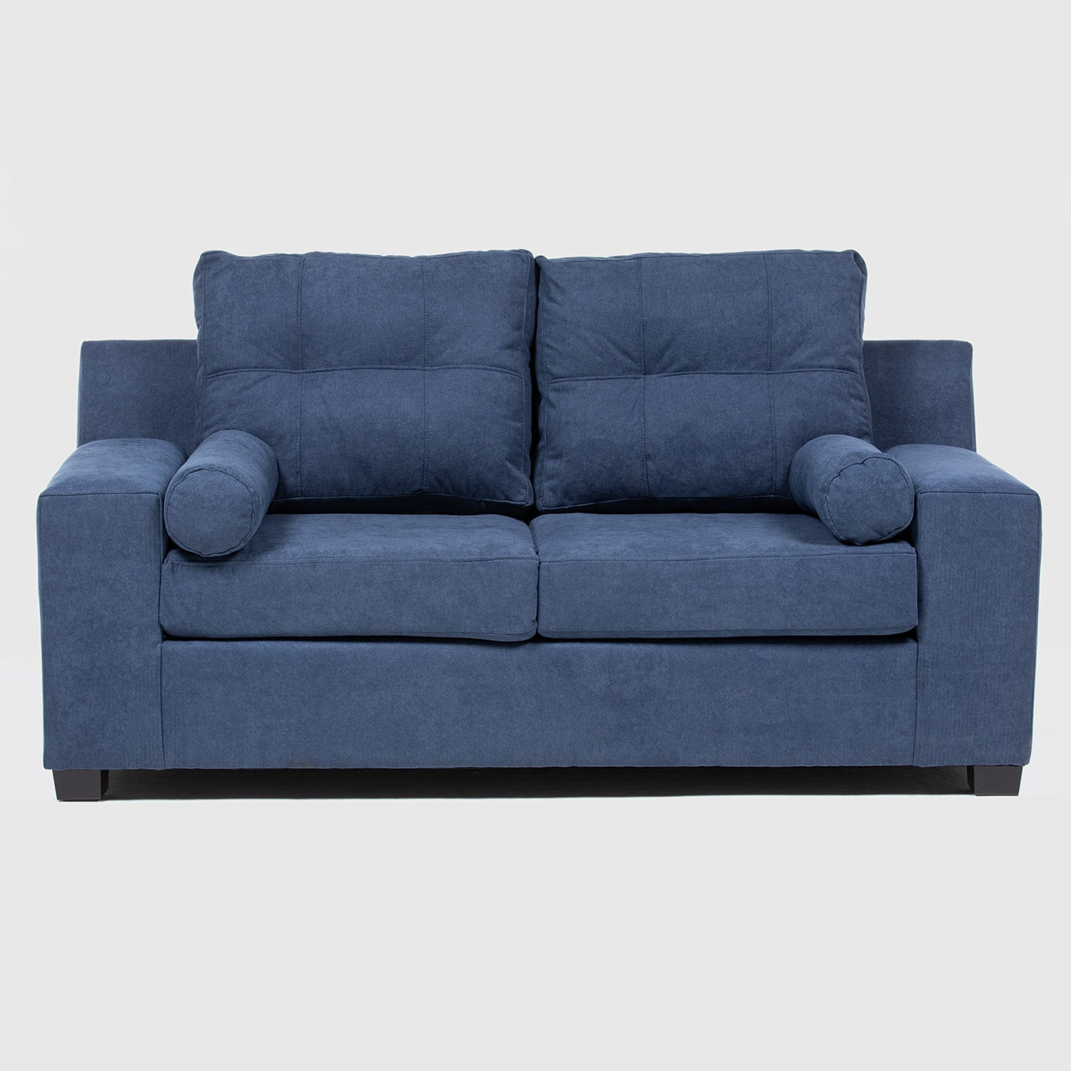 Intermuebles - Sofá 3 Cuerpos Santi Tela Azul