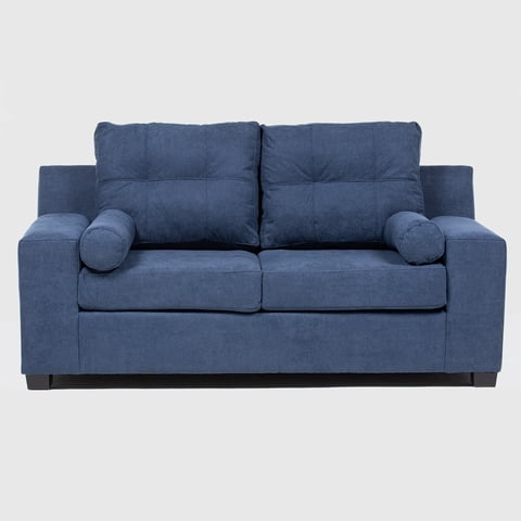 Intermuebles - Sofá 3 Cuerpos Santi Tela Azul