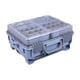thumbnail image 1 of Caja de almacenamiento de señuelos, estuche de transporte de señuelos, resistente, con hebillas dobles, contenedor de herramientas de pesca, organizad Azul, 1 of 5