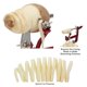 thumbnail image 4 of Pelador de manzanas Johnny Apple Heavy Duty con acero inoxidable, 4 of 6