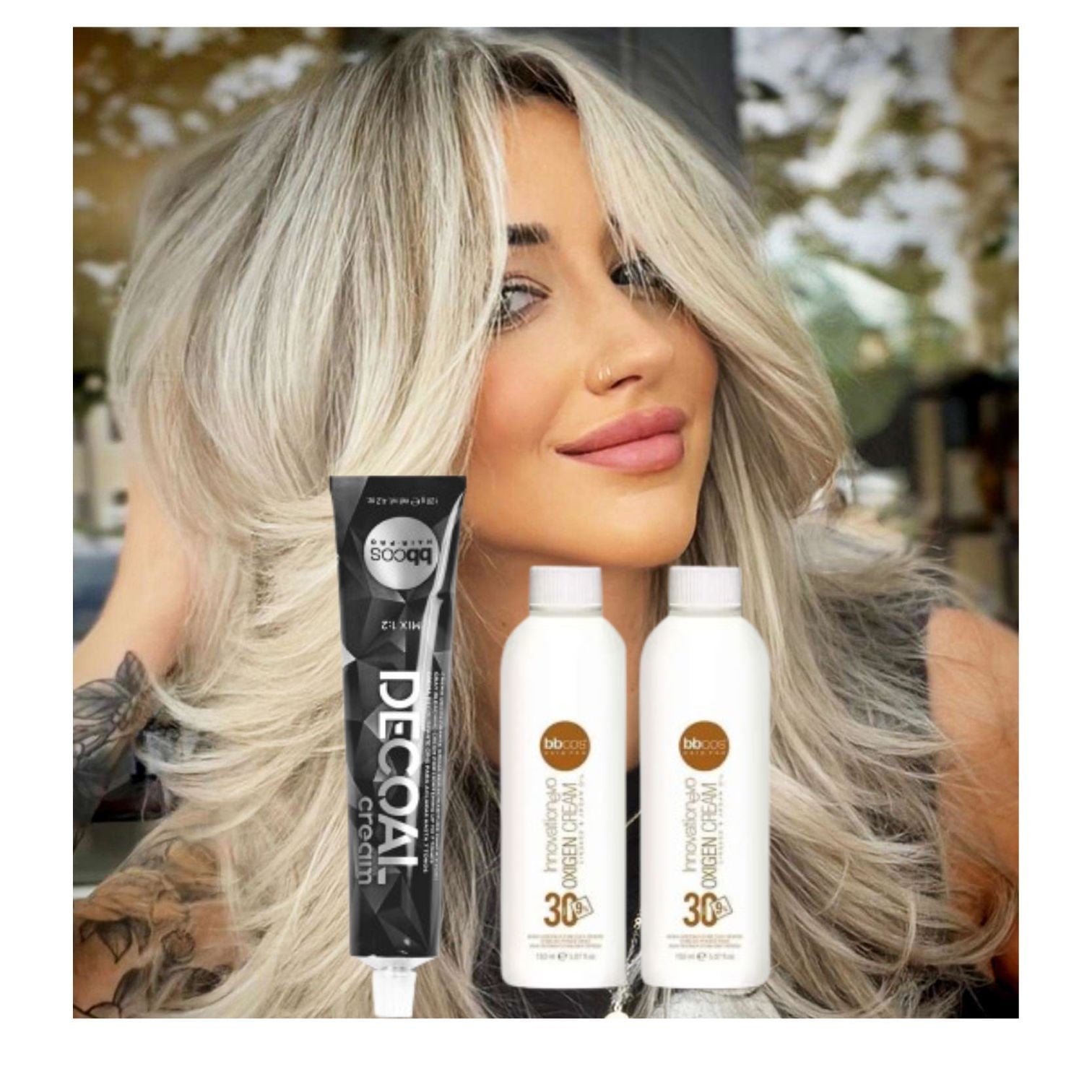 Decolorante Multiaclarante En Crema Hasta 7 Tonos Bbcos 120gr