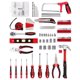 thumbnail image 3 of Kit de herramientas KINGTOOL Home Repair 226 piezas con caja de herramientas, 3 of 7