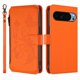 thumbnail image 2 of Funda Cartera Mariposa para [Google Pixel 11 Pro XL] con Soporte y Cremallera Naranja, 2 of 6